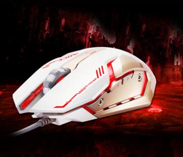 6D LED light gaming mouse